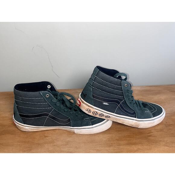 Vans x Independent Trucks SK8-Hi Pro Green Suede Skate Shoes Men\'s US 11 main image 7